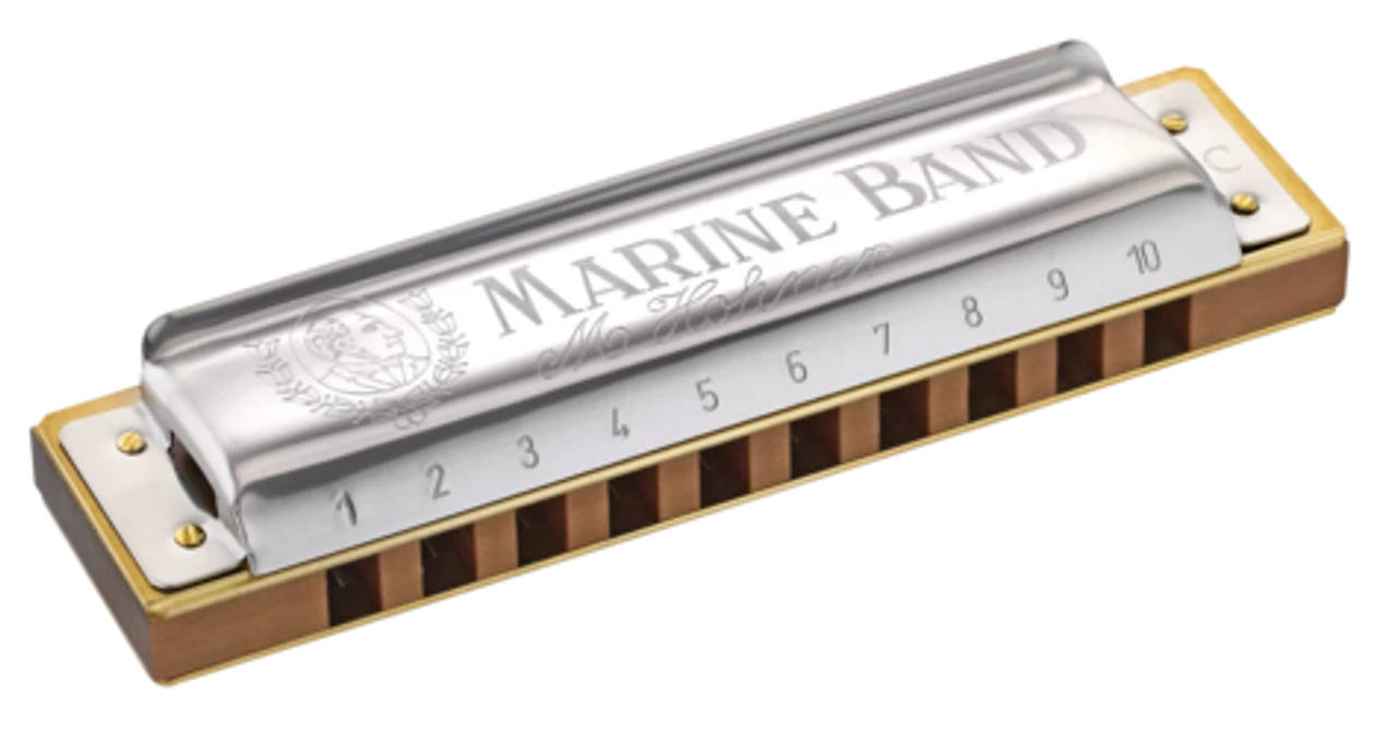 Hohner Marine Band 1896 Classic Harmonica In The Key Of Gb 2 Hohner Marine Band 1896 Classic Harmonica In The Key Of Gb - Image 2