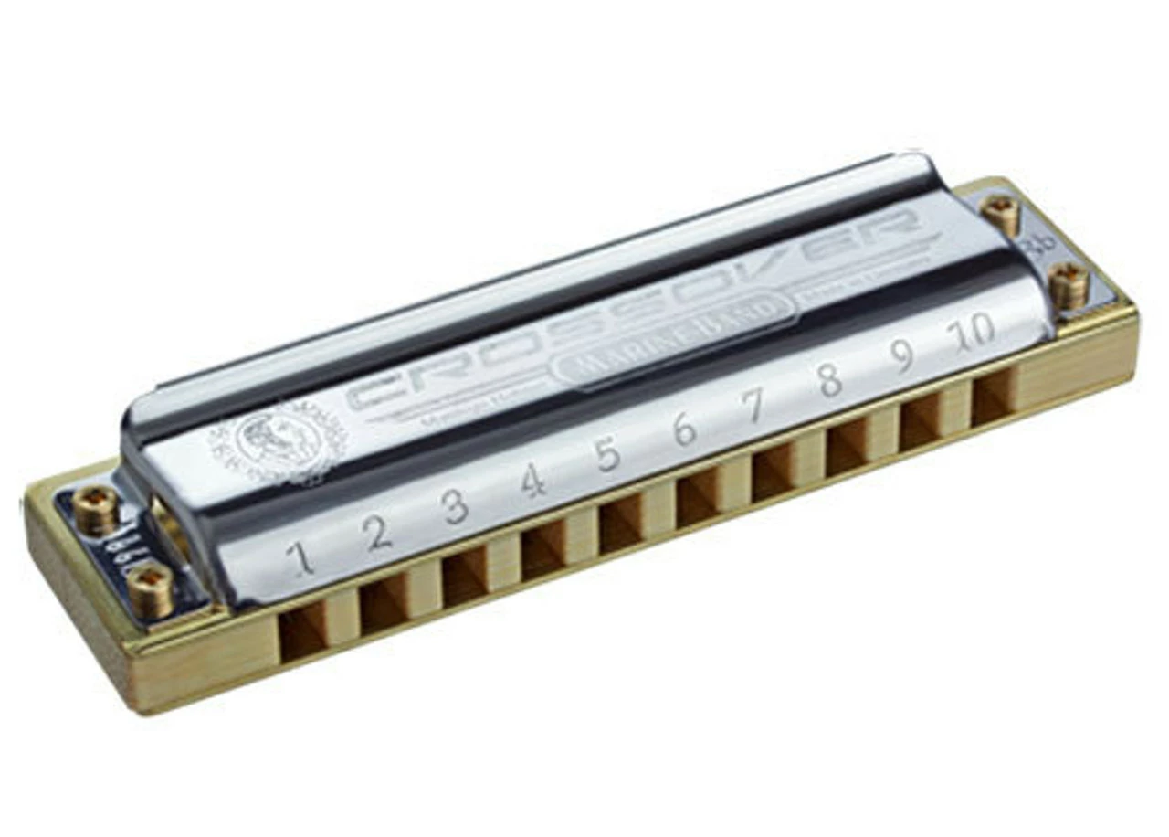 Hohner Marine Band Crossover Harmonica In The Key Of Eb 2 Hohner Marine Band Crossover Harmonica In The Key Of Eb - Image 2