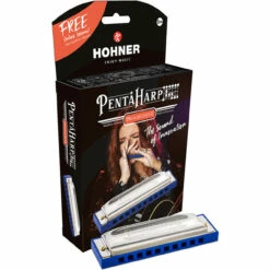 Hohner Progressive Series PentaHarp Harmonica In The Key Of D-minor -Hohner shop 2103DM 65406.1689589364