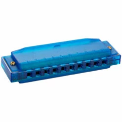 Hohner Kids Clearly Colourful Translucent Harmonica In Blue