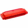 Hohner Kids Clearly Colourful Translucent Harmonica In Red