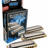 Hohner Blues Harp 3-Pce Harmonica Pro Pack In The Keys C, G, A
