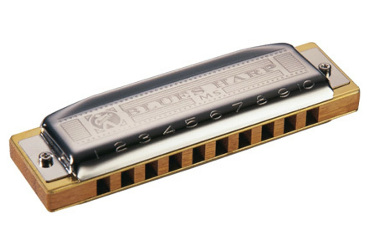 Hohner MS Series Blues Harp Harmonica In The Key Of F 2 Hohner MS Series Blues Harp Harmonica In The Key Of F - Image 2