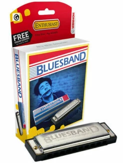 Hohner Enthusiast Series Bluesband Harmonica In The Key Of G