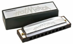 Hohner Enthusiast Series Hot Metal Harmonica In The Key Of G 4 Hohner Enthusiast Series Hot Metal Harmonica In The Key Of G -Hohner shop 572GX 04401.1689589042