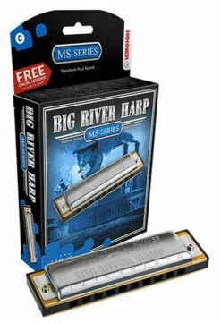 Hohner MS Series Big River Harmonica In The Key Of C
