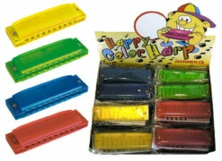 Hohner Happy Harps Counter Display Box Of 24 Asst Colours
