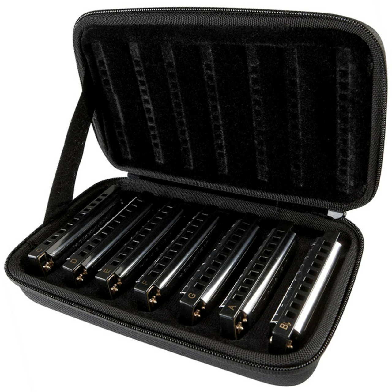 Hohner 7-Pce Bluesband Harmonica Set In The Keys A, Bb, C, D, E, F, G 2 Hohner 7-Pce Bluesband Harmonica Set In The Keys A, Bb, C, D, E, F, G - Image 2